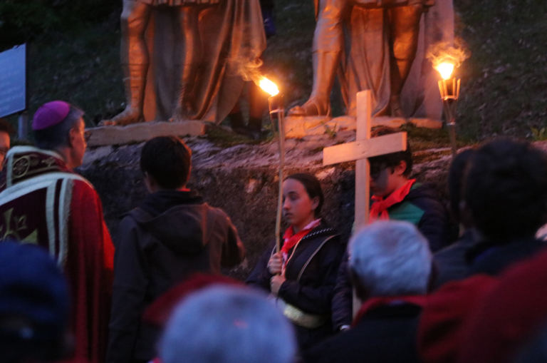Le Chemin de croix à Lourdes